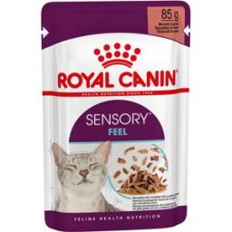ROYAL CANIN Cat Sensory Feel in Salsa Busta Multipack 48x85G CARNI E DERIVATI