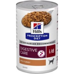 HILLS Hill's Prescription Diet i/d Digestive Care Alimento Umido per Cani con Tacchino 360G