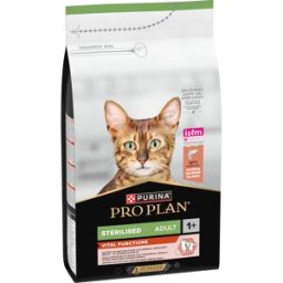 PURINA PRO PLAN Vital Functions Sterilised Adult 1+ con Salmone 1.5KG