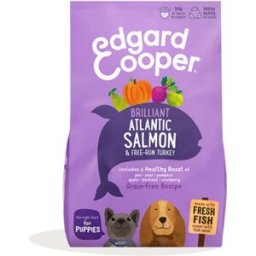 EDGARD COOPER Edgard & Cooper Dog Puppy Salmone e Tacchino 2.5KG