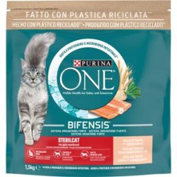 PURINA ONE Bifensis Sterilcat Crocchette Gatti Trota e Frumento 1.5KG