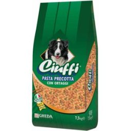 CIUFFI Dog Pasta Precotta con Ortaggi 7.5KG