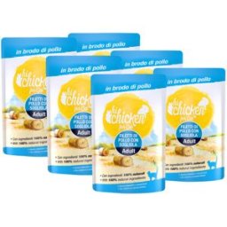 HI CHICKEN Cat Busta Multipack 6x70G POLLO CON SOGLIOLA
