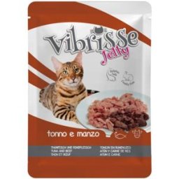 VIBRISSE Cat Busta Multipack 18x70G TONNO E MANZO