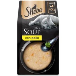 SHEBA Soup Cat Busta Multipack 4x40G POLLO