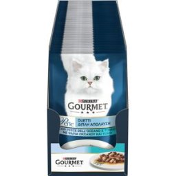 GOURMET Perle Duetti Cat Busta Multipack 26x85G PESCE OCEANO E TONNO