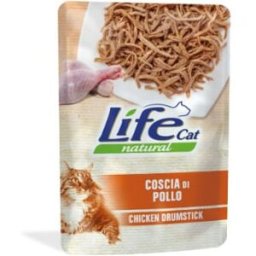 LIFE PET CARE Natural Cat Busta Multipack 30x70G COSCIA DI POLLO