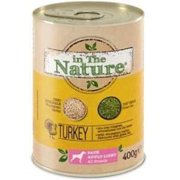 IN THE NATURE Light Dog Lattina 400G TACCHINO CON ORZO E THE VERDE