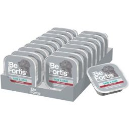 BEFORTIS Dog Skin and Coat Vaschetta Multipack 18x300G MANZO