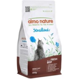 ALMO NATURE Cat Holistic Sterilised Manzo e Riso 400G