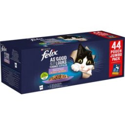FELIX Le Ghiottonerie Cat Busta Multipack 44x85G MIX CARNE E PESCE