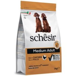 SCHESIR Medium Adult Maintenance al Pollo per Cane 3KG