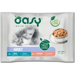 OASY Cat Busta Multipack 4X85G MIX PESCE