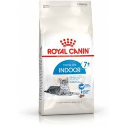 ROYAL CANIN Cat Indoor 7+ Alimento completo secco per gatti adulti che vivono in casa 400G