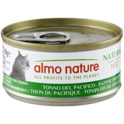 ALMO NATURE HFC Natural Cat Lattina Multipack 6x70G TONNO DEL PACIFICO