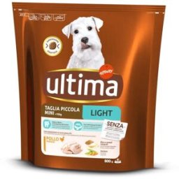 ULTIMA Dog Mini Adult Light con Pollo 800G
