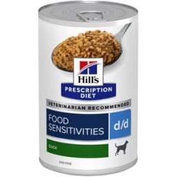 HILLS Hill's Prescription Diet D/d Alimento per Cani Anatra 370G