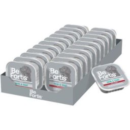BEFORTIS Dog Skin and Coat Vaschetta Multipack 22x150G MANZO