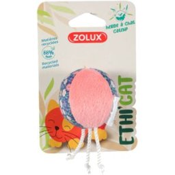 ZOLUX Gioco Gatto Ethicat Fiore Palla 1 PZ