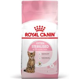 ROYAL CANIN Kitten Sterilised Alimento completo per gattini sterilizzati da 6 a 12 mesi di età 2KG