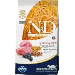 N&D Ancestral Gatto Adult Agnello Mirtillo 300G