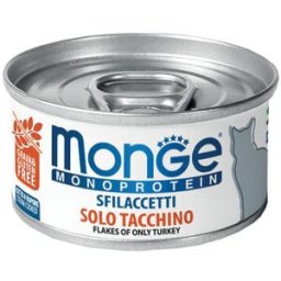 Monge Monoprotein Cat Lattina Multipack 24x80G TACCHINO