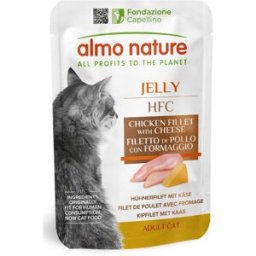 ALMO NATURE HFC Cat Busta Multipack 24x55G POLLO E FORMAGGIO
