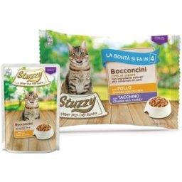 STUZZY Sterilized Cat Busta Multipack 4x85G POLLO E TACCHINO