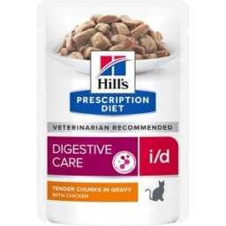 HILLS Hill's Prescription Diet i/d Digestive Care Alimento Umido per Gatti con Pollo 85G