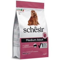SCHESIR Medium Adult Maintenance con prosciutto 3KG