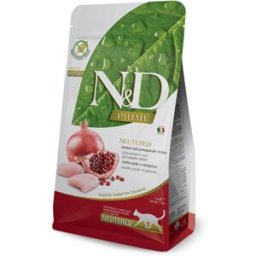 N&D Prime Gatto Neutered Pollo Melograno 1.5KG