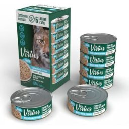 VIRTUS Cat Natural Multipack 6X50G TONNO CON POLPA DI GRANCHIO