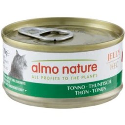 ALMO NATURE HFC Jelly Cat Lattina Multipack 24x70G TONNO