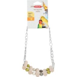 ZOLUX Ponte in Legno a Sospensione per Uccelli con Catena 1 PZ