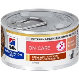 HILLS Hill’s Prescription Diet On-Care Cat Spezzatino Pollo 82G