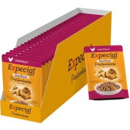 EXPECIAL Cat Sterilised Prelibatezze Busta Multipack 28x85G POLLO