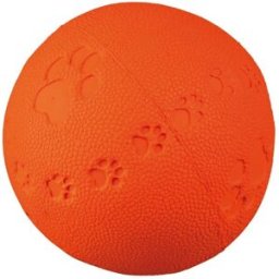 TRIXIE Palla per Cane in Gomma Naturale con Squittio CM.6