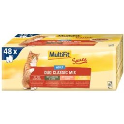 MULTIFIT Sauce Cat Busta Multipack 48x100G MIX CARNE