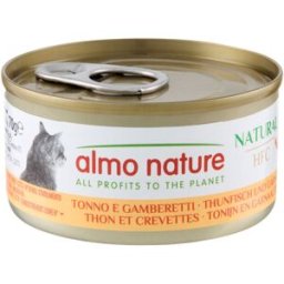 ALMO NATURE Cat Lattina Multipack 6x70G TONNO E GAMBERETTI