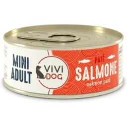 VIVI Dog Mini Adult Lattina Multipack 12x85G SALMONE