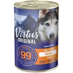VIRTUS Wild Taste Dog Lattina 400G POLLO