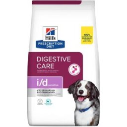 HILLS Hill's Prescription Diet i/d Digestive Care Sensitive Alimento Secco per Cani con Uova e Riso 12KG