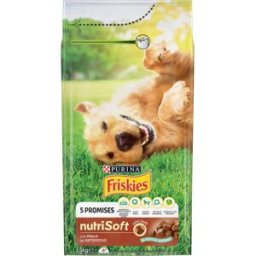 FRISKIES Dog Nutrisoft Con Pollo e Verdure 1.5KG