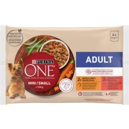 PURINA ONE Dog Busta Multipack 4x85G MIX CARNE