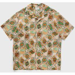 Drôle de Monsieur La Chemise Jeu de Cartes men Shortsleeves multi in taglia:L