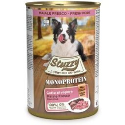 STUZZY Dog Monoprotein Lattina 400G MAIALE