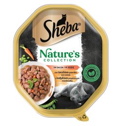 SHEBA Nature’s Collection Cat Vaschetta Multipack 22x85G TACCHINO