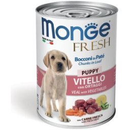 Monge Fresh Puppy Lattina 400G VITELLO E ORTAGGI