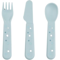 done bydeer Set di Posate Foodie Done By Deer Blu