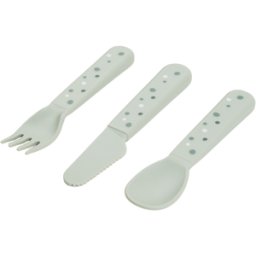 done bydeer Set di Posate Foodie Done By Deer Verde